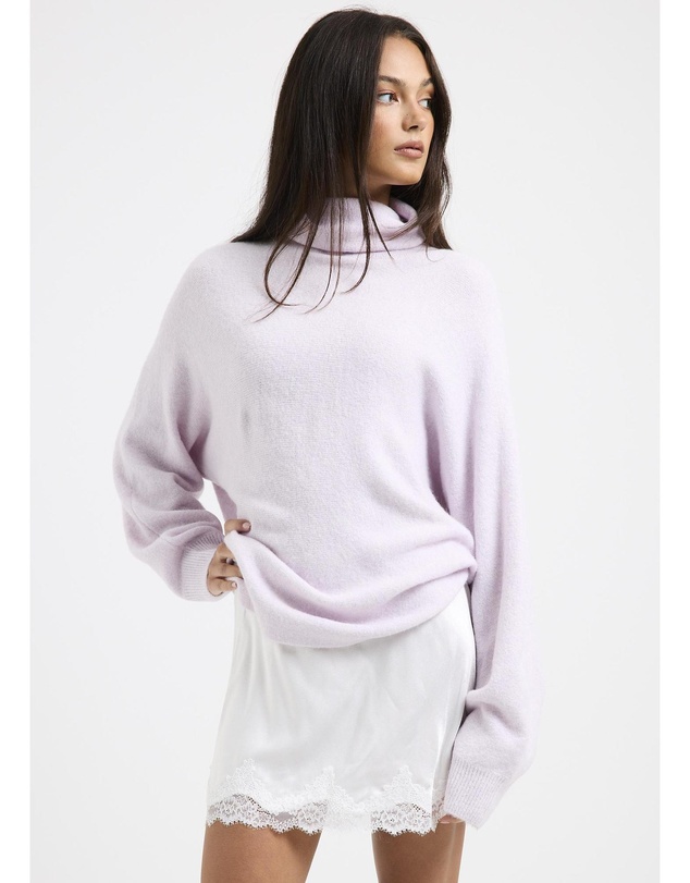 Alice In The Eve - Anna Cowl Batwing Knit Jumper