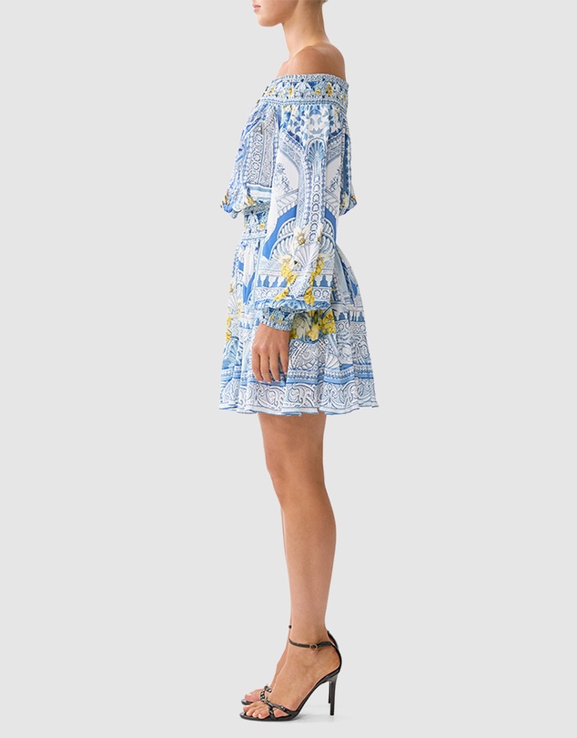Camilla - Off Shoulder Short Dress