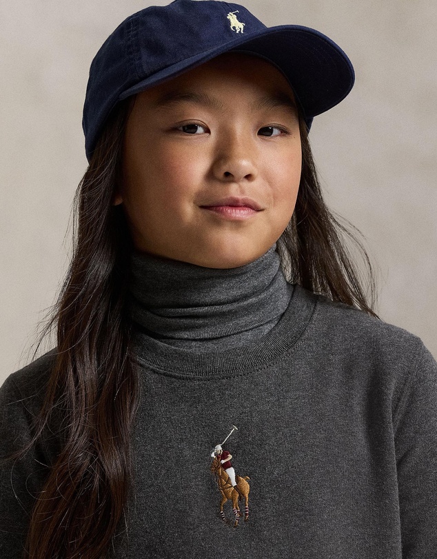 Polo Ralph Lauren - Big Pony Fleece Sweatshirt Dress - ICONIC EXCLUSIVE - Teens