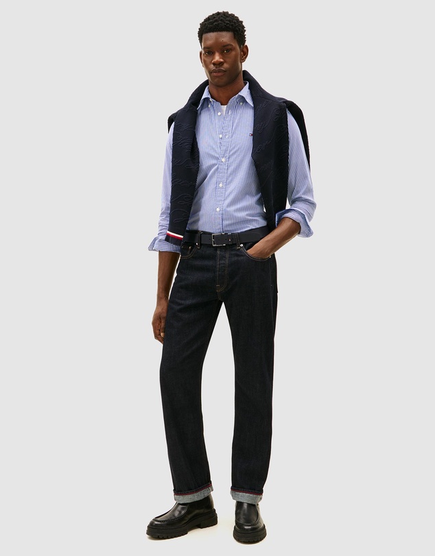 Tommy Hilfiger - TH Flex Regular Fit Stripe Shirt