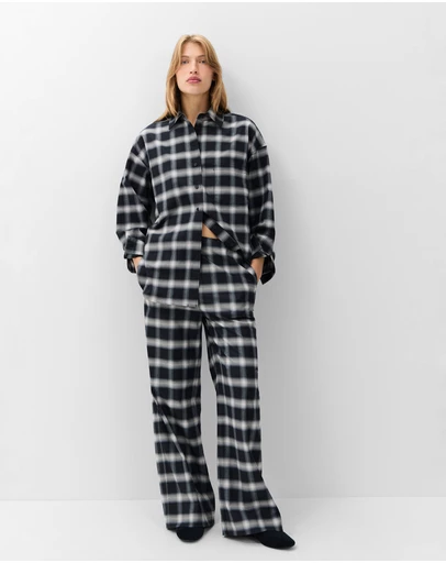 UNISON - Check Pull On Pant