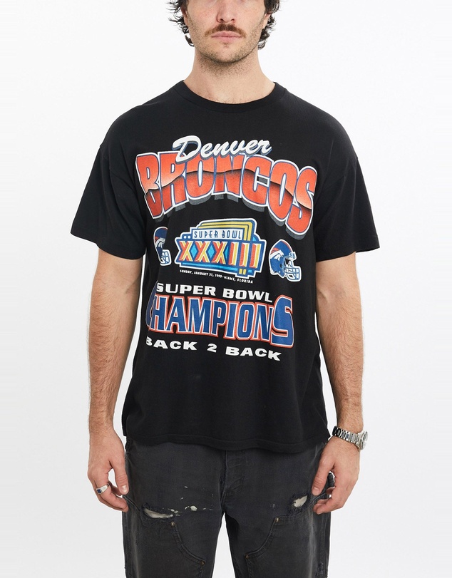 Vintage by The Real Deal - Pre Loved - Vintage 1999 NFL Denver Broncos Tee