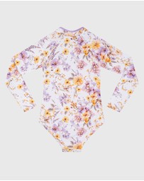 Aqua Blu Kids - Fleur Long Sleeve One Piece