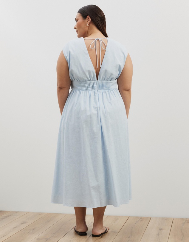 Atmos&Here Curvy - Zara Waisted Midi Dress