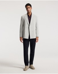 Calibre - Merino Wool Polo Currant