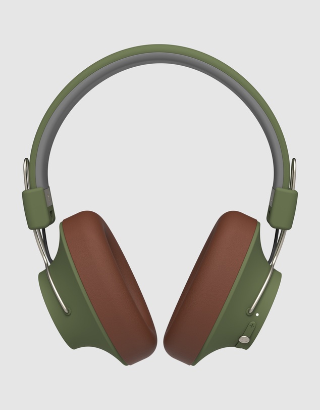 Kreafunk - Kreafunk Abeat Qi Bluetooth Headphones W/ Anc - Urban Green