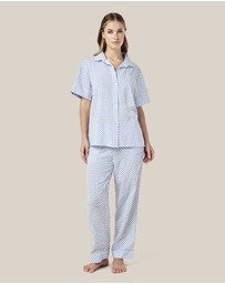 Papinelle - Anais Short Sleeve Full Length PJs