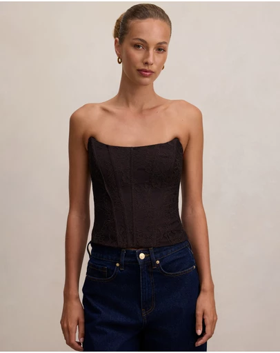 Forever New - Lara Lace Corset Top