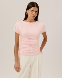 Tussah - Sonja Jersey Draped Top