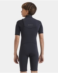 Quiksilver - Boys 8 to 16 2/2mm Everyday Sessions Chest Zip Springsuit