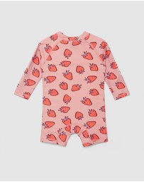 Crywolf - BABY RASH SUIT Strawberry Splash
