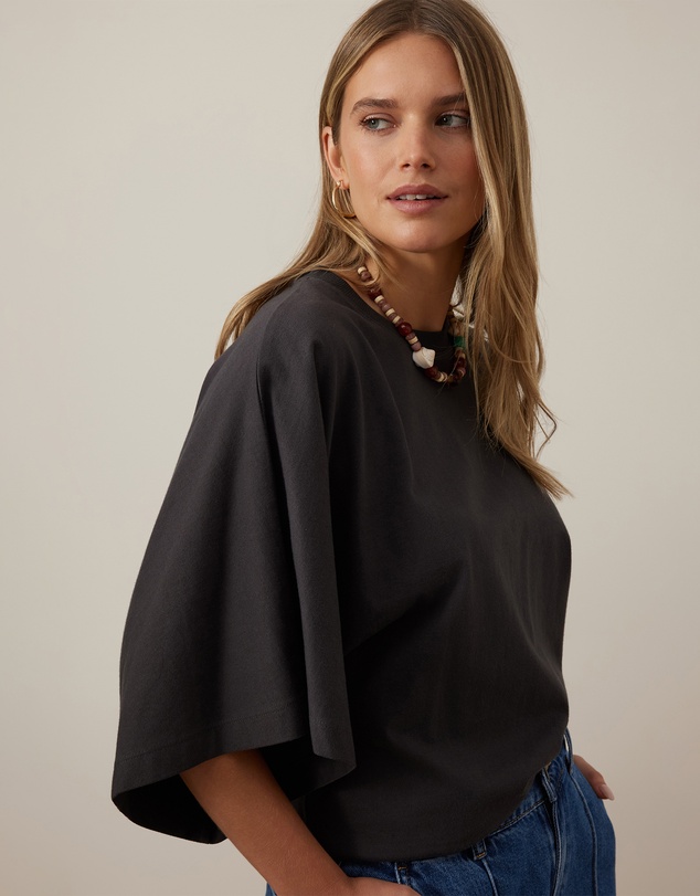 Ceres Life - Lucy Relaxed Sleeve Tee