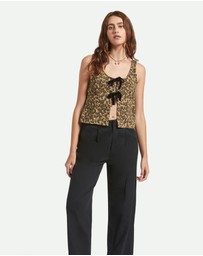 Brixton - Magnolia Tie Top