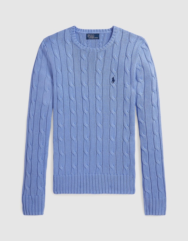 Polo Ralph Lauren - Cable-Knit Cotton Crewneck Sweater