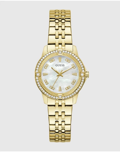 GUESS - GUESS Ladies Gold-Tone Analogue Watch