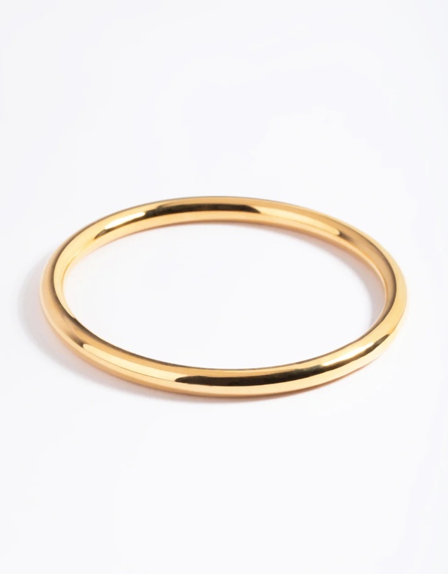 Lovisa - Waterproof Gold Plated Stainless Steel Statement Round Bangle