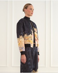 Aqua Blu Australia - Orion Cameron Bomber Jacket