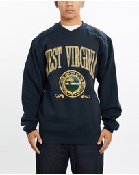 Vintage by The Real Deal - Pre Loved - Vintage 90s West Virginia University Sweatshirt