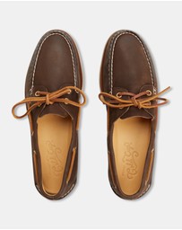 Sperry - Gold A/O 2-Eye Wide Leather Brown- Men's