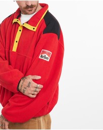 Vintage by The Real Deal - Pre Loved - Vintage 90s Marlboro Cigarettes Pullover Fleece Jacket