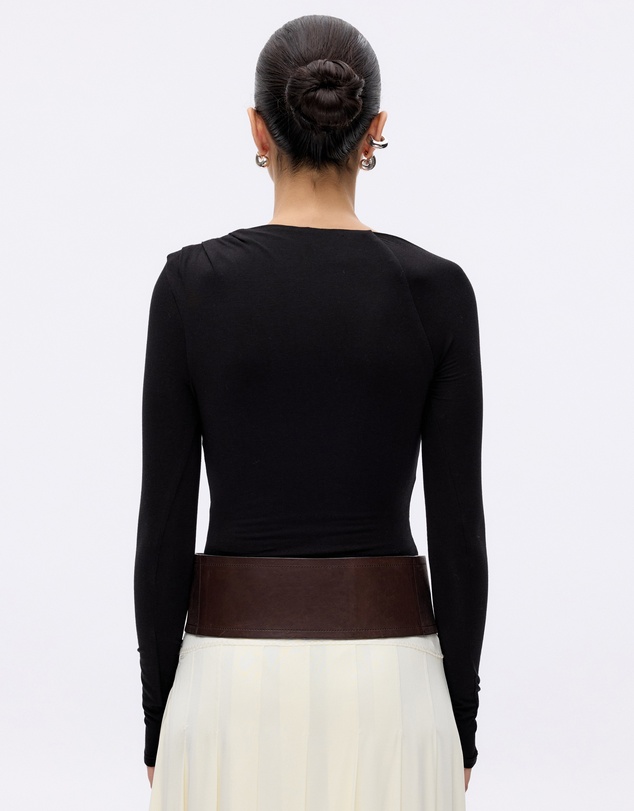 Minima Esenciales - Sienna Draped Bodysuit