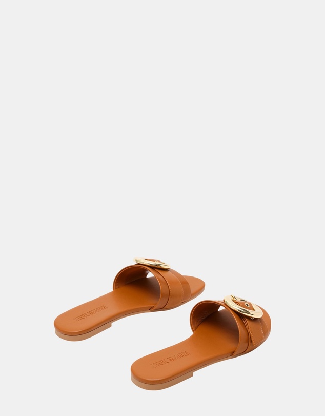 Steve Madden - Marta Tan Leather Sandals