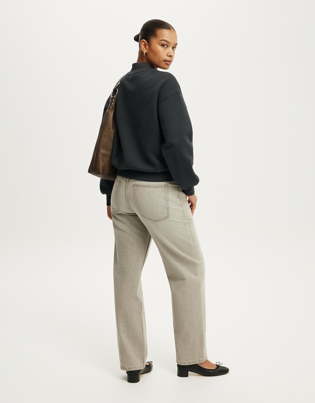 Cotton On - Mock Neck Sweatshirt