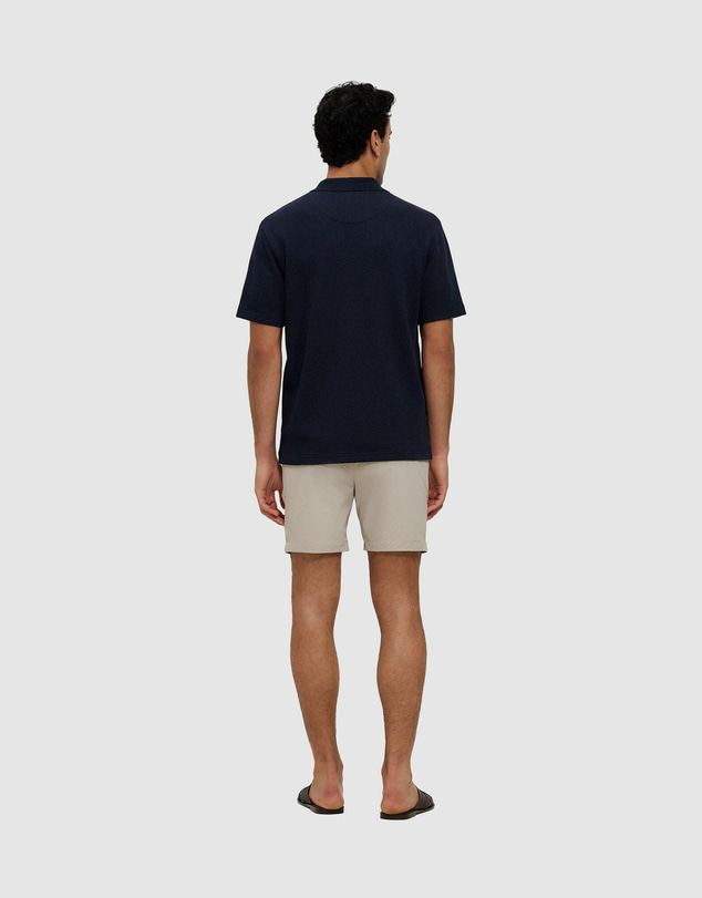 Trenery - Jacquard Diamond Stitch Polo