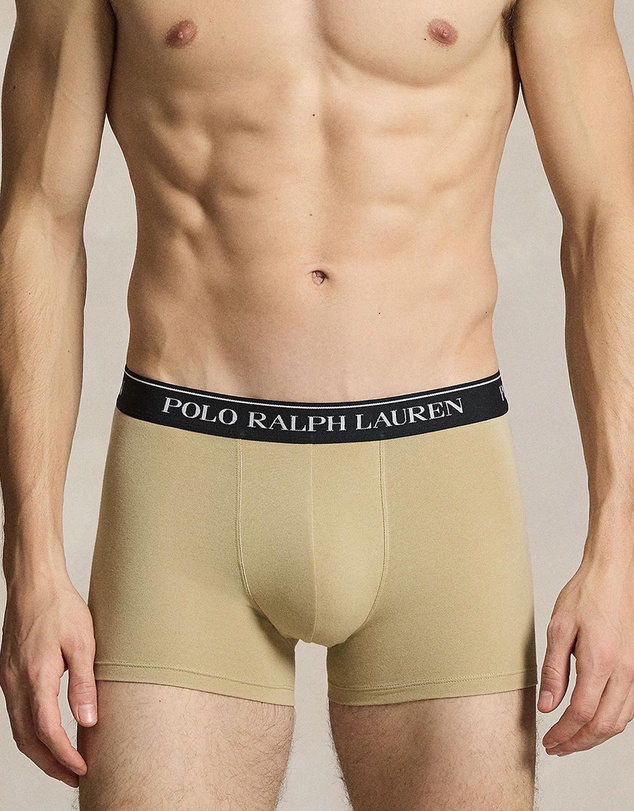 Polo Ralph Lauren - 3-Pack Classic Stretch Cotton Trunks