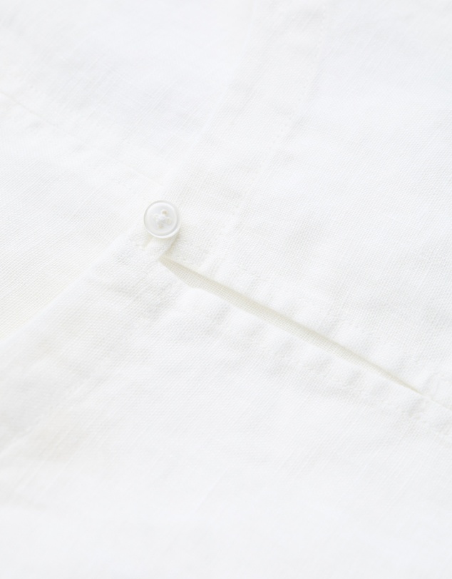 Seasalt - Seasalt Cornwall White Lighthouse Station Linen Vest