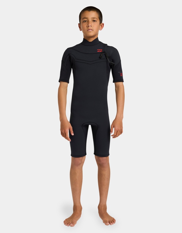 Billabong - Boys 8 to 16 2/2mm Absolute Ultra Chest Zip Springsuit