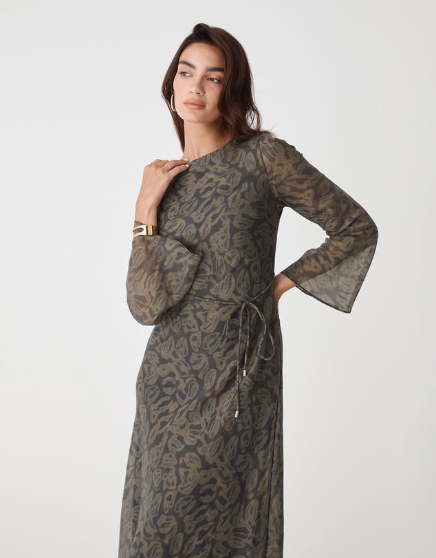 Forcast - Imogen Bias Tie Waist Dress