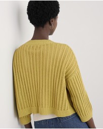 Seasalt - Seasalt Cornwall Yellow Tinners Way Cardigan