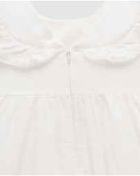 Purebaby - Ruffle Dress - Babies-Kids