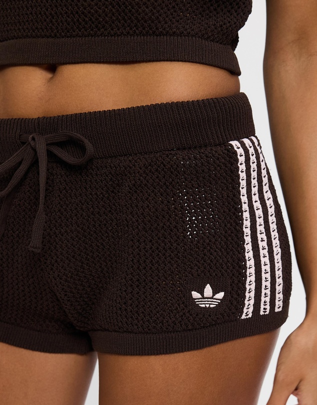 adidas Originals - Knitted Crochet Shorts
