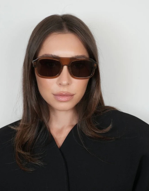 Soda Shades - Rozalia Russia x Soda Shades - Shade 004 Crystal Taupe