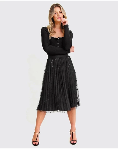Belle & Bloom - Mixed Feelings Reversible Skirt