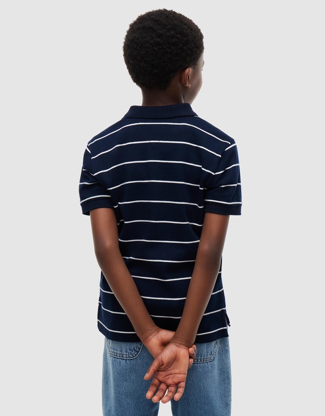 Tommy Hilfiger - Regular Fit Interlock Knit Polo Shirt - Kids