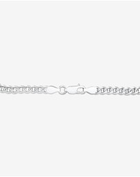 Michael Hill - 19cm (7”) 4mm-4.5mm Width Heavy Curb Bracelet in Sterling Silver