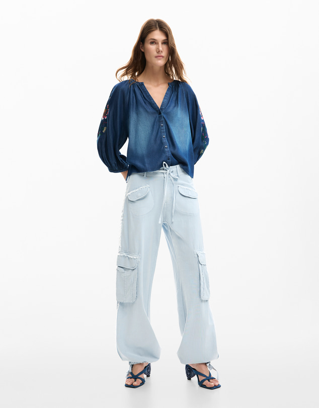 Desigual - Cargo pants with pockets