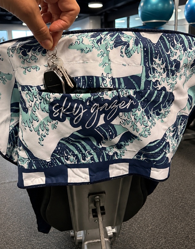 Sky Gazer - Hooded Gym Towel