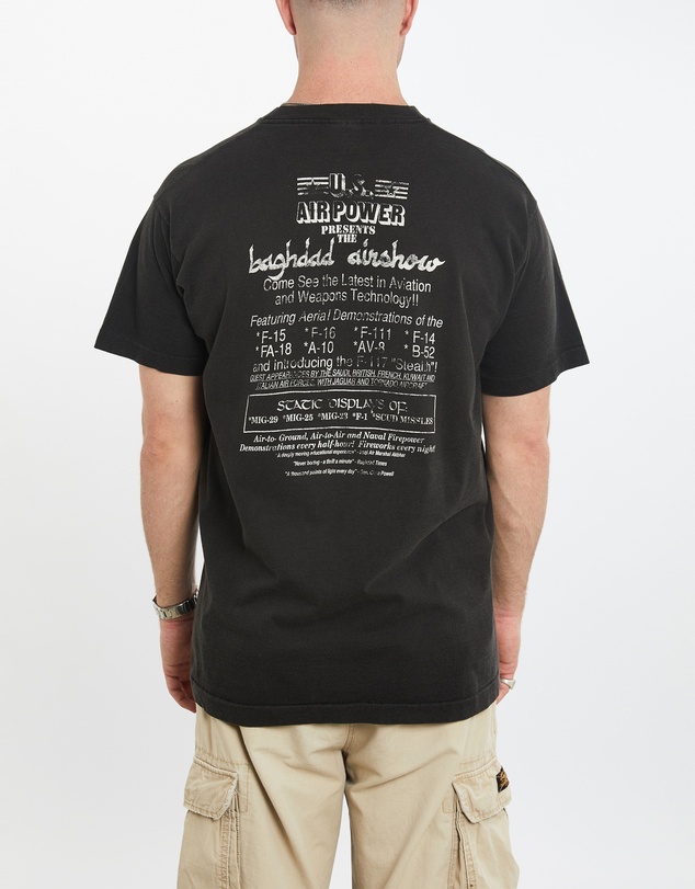 Vintage by The Real Deal - Pre Loved - Vintage 1997 'Made in the USA' Aircraft Tee