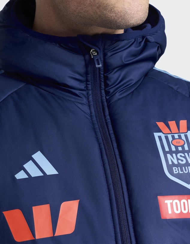 adidas Performance - Westpac NSW Blues Winter Puffer Jacket Mens Mens