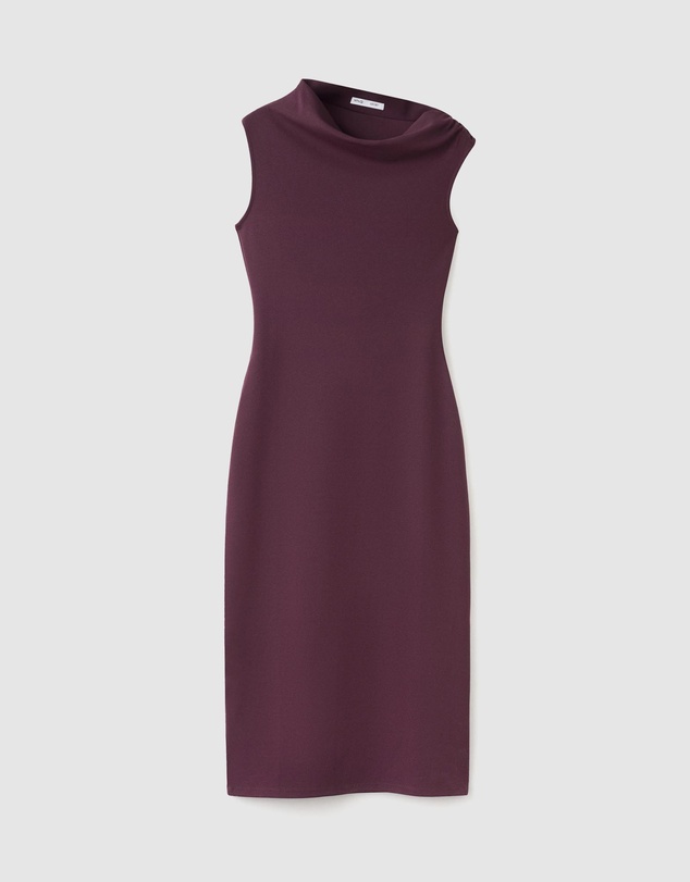 M.N.G - Asymmetrical Midi-Dress