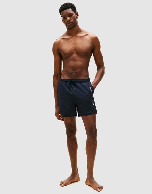 Tommy Hilfiger - Original Logo Mid Length Swim Shorts