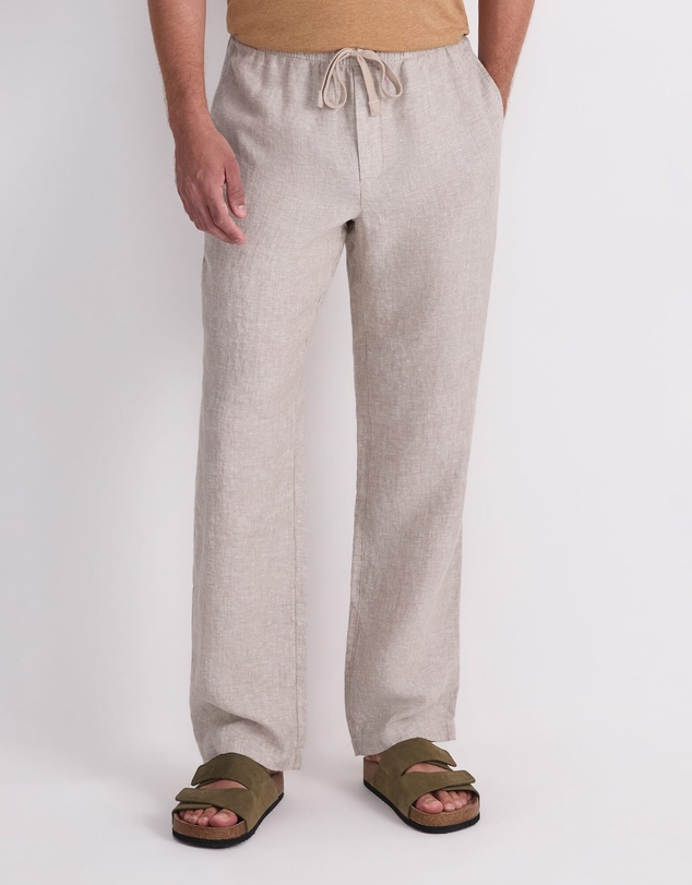 Sportscraft - Caffery Yarn Dyed Linen Pant