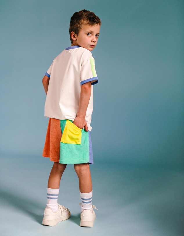 Rock Your Kid - Terry Splice Shorts - Kids-Teens