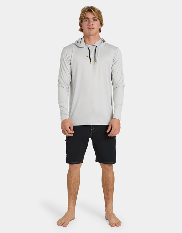 Quiksilver - Mens Hotpoint Hooded Long Sleeve Rashguard