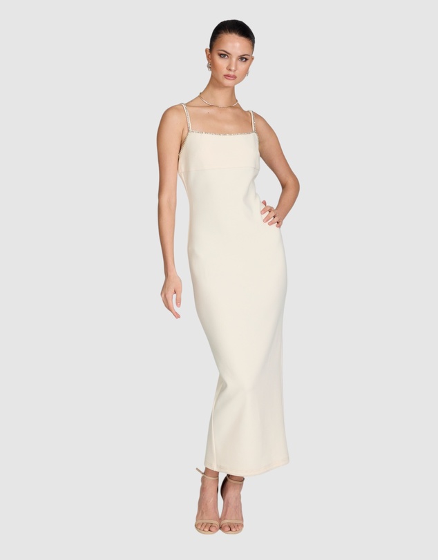Romance by Honey and Beau - Gisella Diamonte Detail Dress