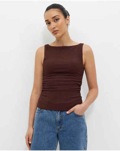 Calli - Ellis Crinkle Tank